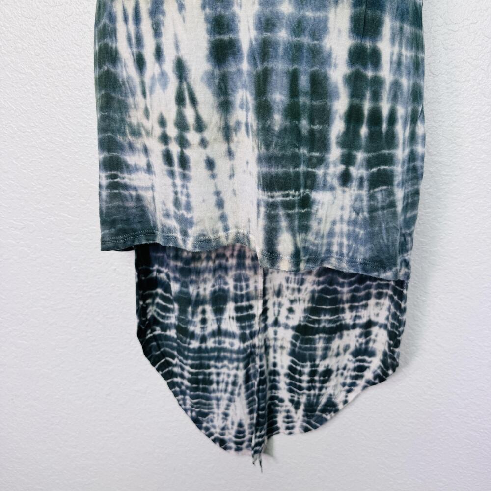 Hard Tail Forever Y2K Top Women Small Tie Dye Hi Low Tunic Modal Boho Flowy USA - Picture 6 of 14